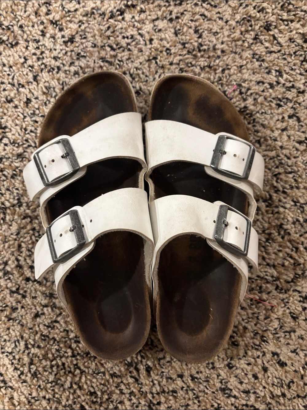 Birkenstock Women’s White Arizona Sandals